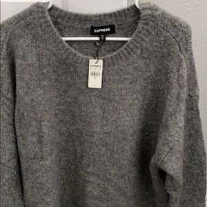 Express Crew Neck Tunic Sweater Size M